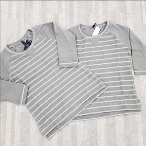 NYDJ Terry Stripe Sweatshirt
